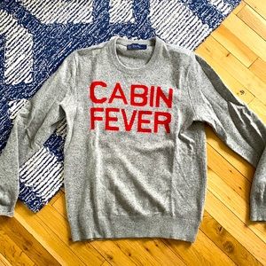 GAP Grey Long Sleeve “Cabin Fever” Sweater